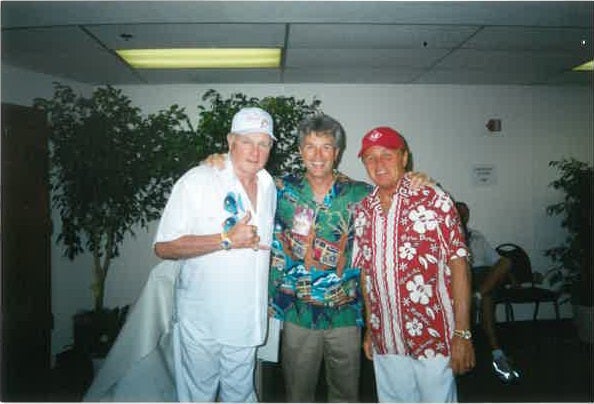 Mason with Beach Boys