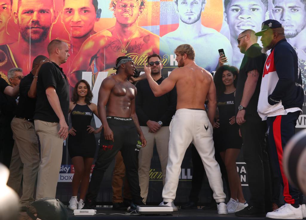 KSI VS. Logan Paul 2 - Weigh-In