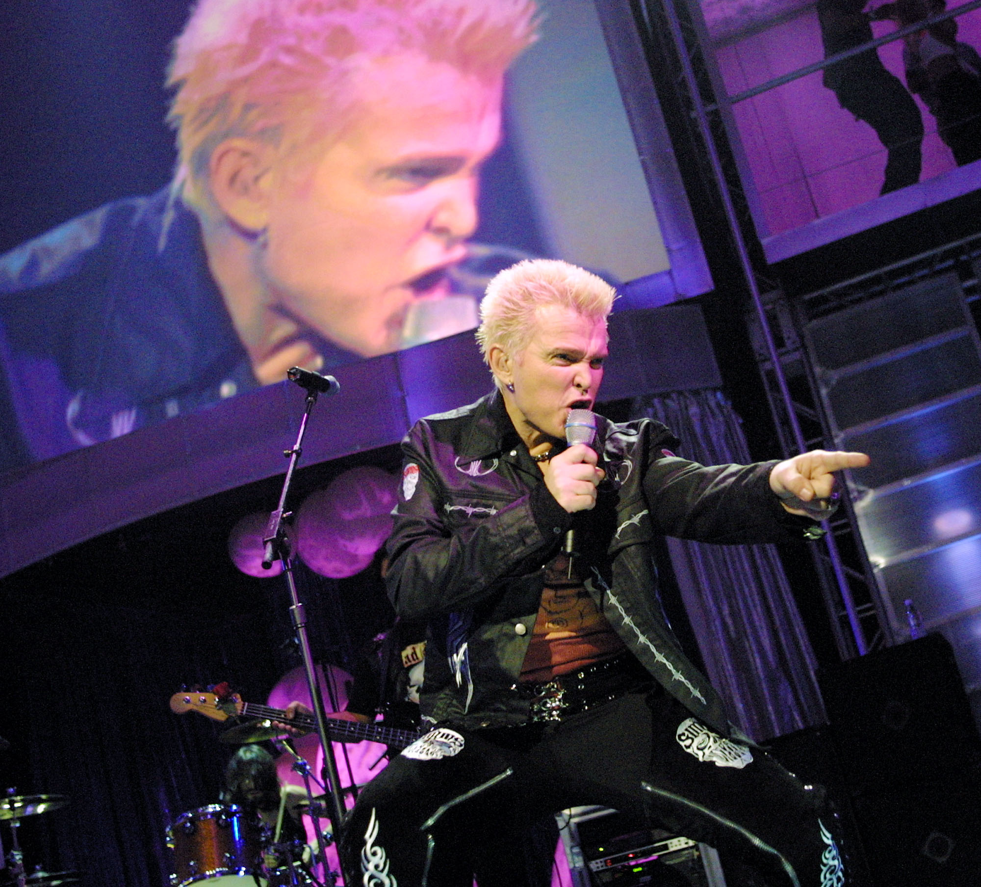 Billy Idol's Likely Clearwater Concert Setlist