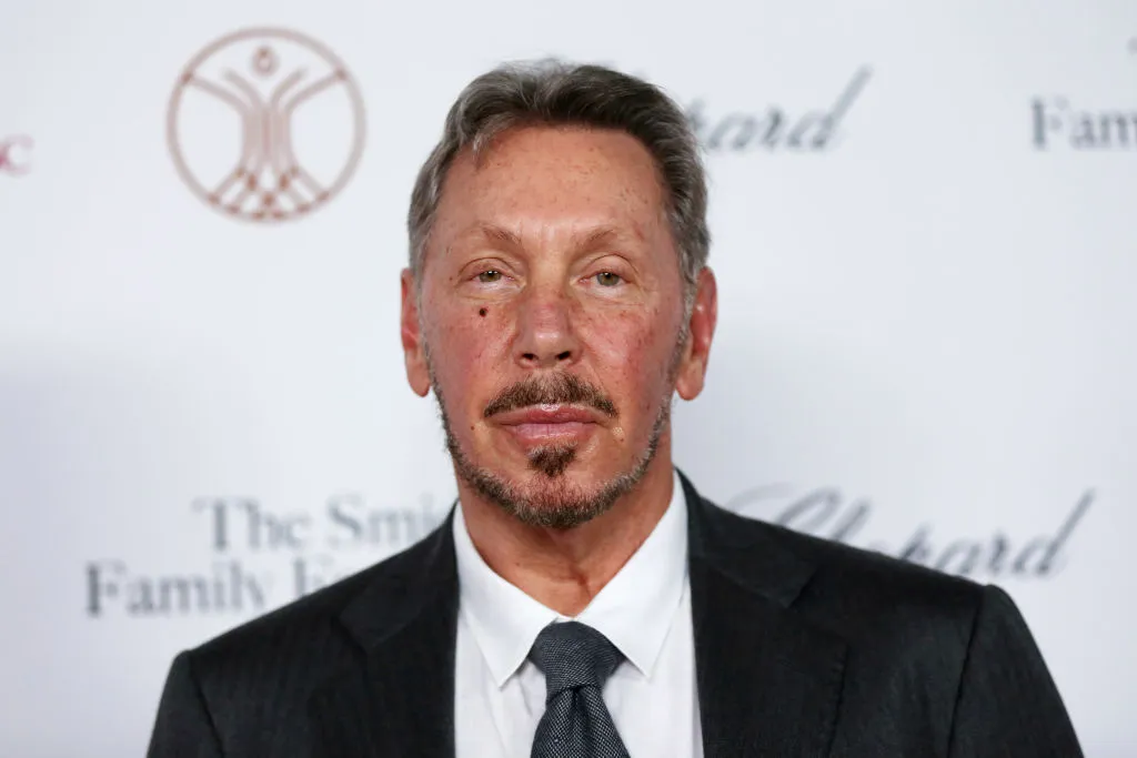 LOS ANGELES, CALIFORNIA - OCTOBER 24:  Larry Ellison attends the Rebels With A Cause Gala 2019 at Lawrence J Ellison Institute for Transformative Medicine of USC on October 24, 2019 in Los Angeles, California. (Photo by Phillip Faraone/Getty Images)