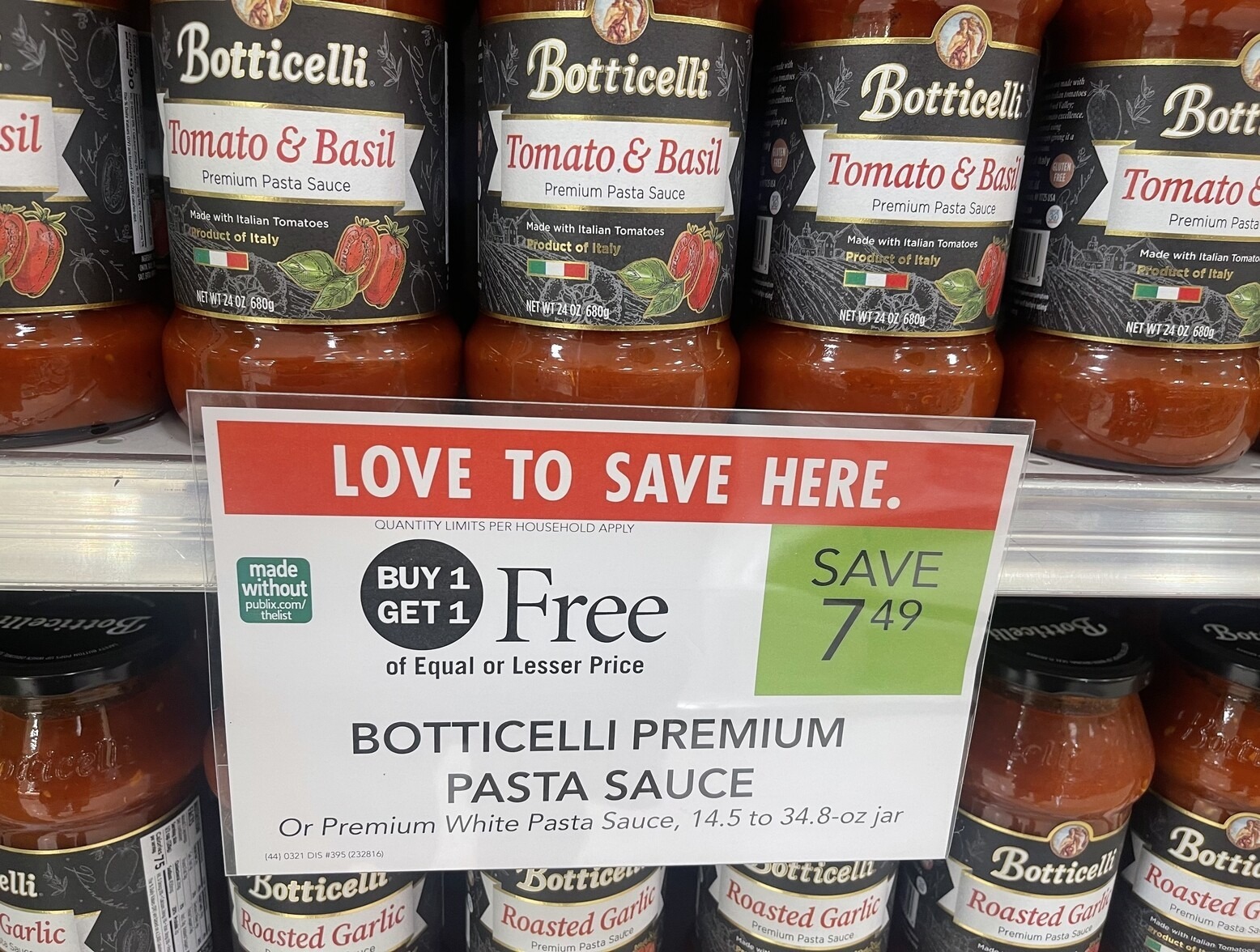 The top BOGO deals at Publix: 3/21-3/27