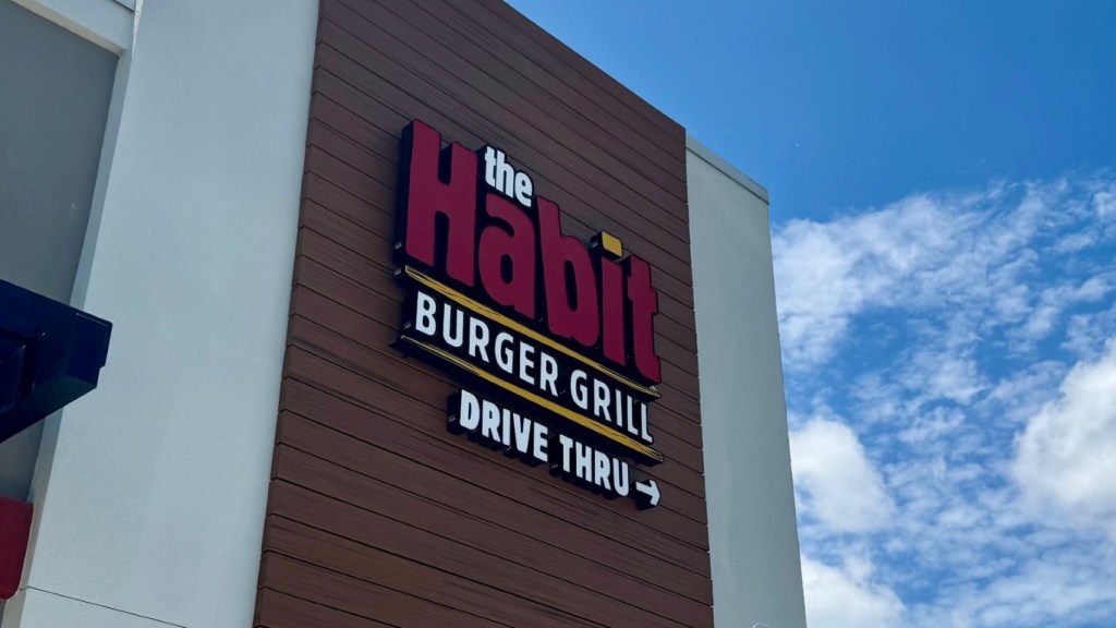 The Habit Burger Grill sign