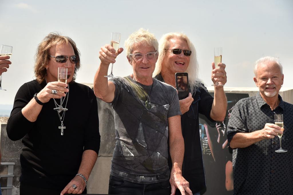 Cheers! Tonight Q105 is pumped the REO Speedwagon Tampa concert! Congrats to all our free ticket winners.