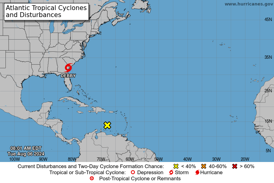 Hopefully this next system stays far away from Florida.